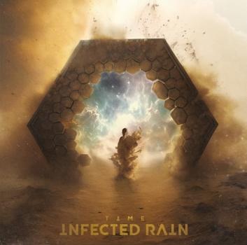 Infected Rain  - Time LP (Aquamarine Vinyl)